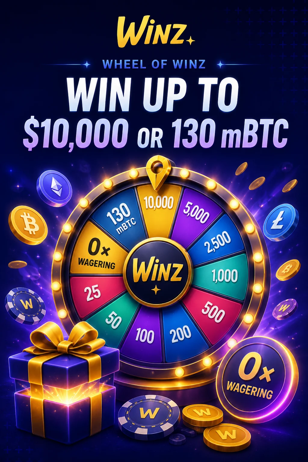 Winz Win Up bonus promotion